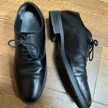 블랙 드레스 신발 사용감 있음