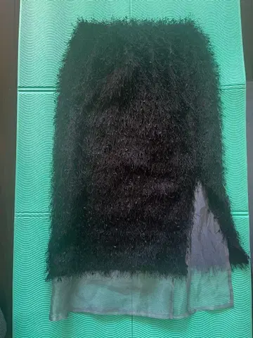 Ray Beams 퍼 느낌 스커트