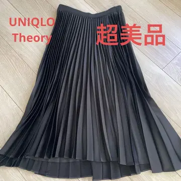 UNIQLO theory 플리츠 랩스커트 택 포함 인기