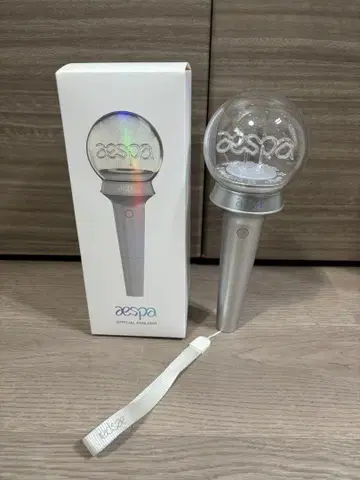 aespa 공식 응원봉 실버