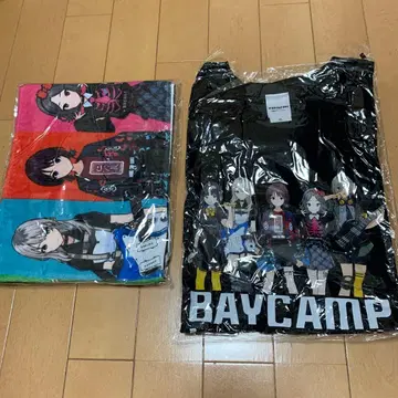 걸즈밴드 클라이 토게나시 토게아리 BAYCAMP 티셔츠 타월