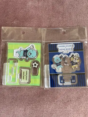 보노보노 아크릴 스탠드 2개 세트