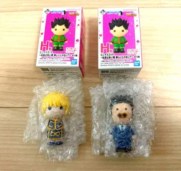 [ 새상품 2점 내용물 확인만 ] 제일복권 헌터헌터 크라피카 레오리오