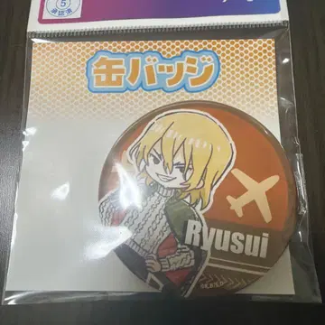 Dr.STONE 플라이트 자켓 캔뱃지 류수