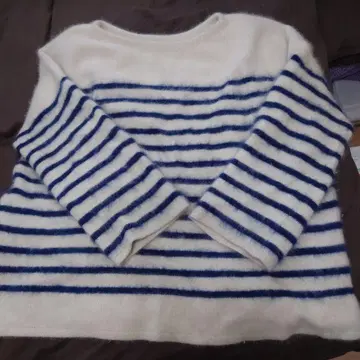 plage FUR 보더 풀오버