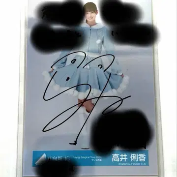 히나타자카46 타카이 리카 산타 의상 브로마이드 히키