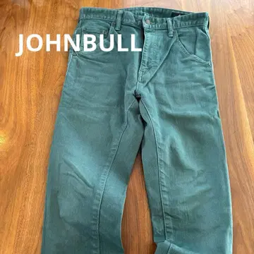 [JOHNBULL] 존블 스키니 컬러 데님 그린 남성용 S