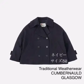 MALTON PEA COAT 네이비 사이즈 32