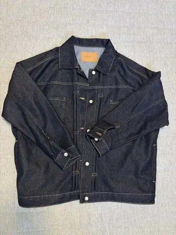 오버 데님 자켓