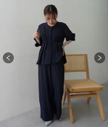 팬츠 수트 3L 결혼식 2차 모임