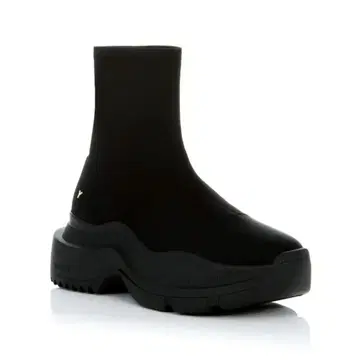 TOKYO BLACK SINGLE SNEAKER SHORT BOOTS