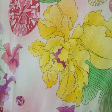 LEONARD 플라워 주얼 패턴 원피스 34