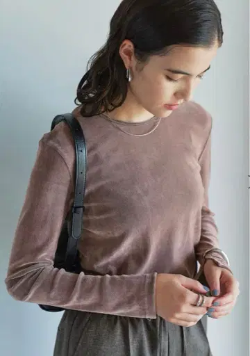 [ 새상품 ] green label relaxing 극미 시어 플로키 T