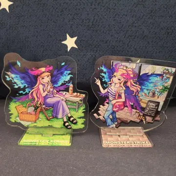 MONSTER STRIKE 루시퍼 아크릴 스탠드 2체 세트