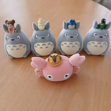 토토로 캡슐 토이 5체 세트