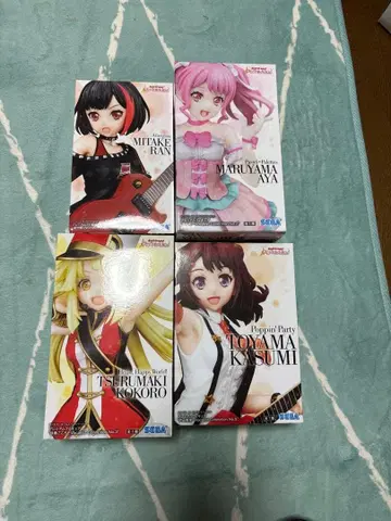 뱅드림 피규어 묶음 판매