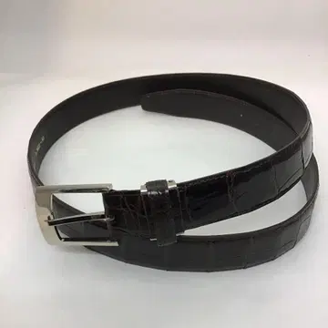 새상품 정품 크로커다일 INDIAN SHIP 크로커다일 벨트 일본제