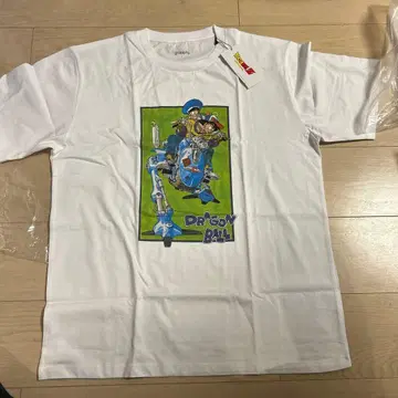 [ 미사용 새상품 ] 드래곤볼 Z 손오공과 손오반 T셔츠 / 화이트 L