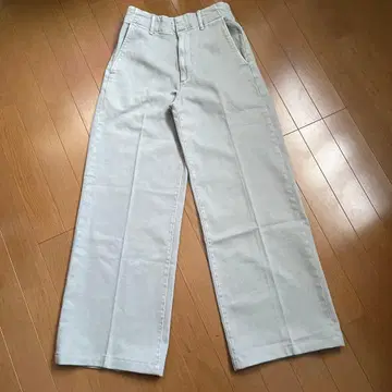 미사용품 UNIQLO 와이드 팬츠 size S