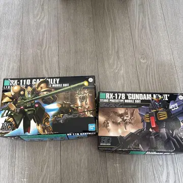 HG RX-110 건브레이 & RX-178 건담 Mk-II 세트