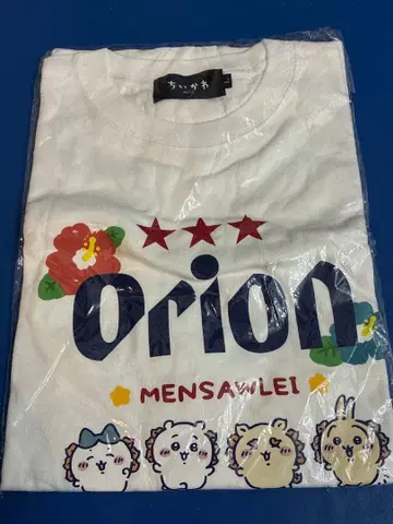 치이카와 x 오리온 맥주 T셔츠 L사이즈