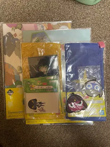 [ 낱개 판매 가능 ] 개구리 중사 케로로 제일복권