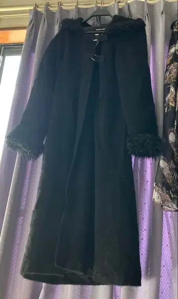 피스나우 버클 롱 코트 y2k 레어 고스로리 고딕