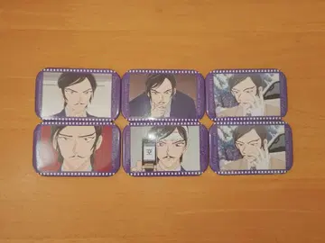 모로후시 타카아키 스퀘어 캔뱃지 6개