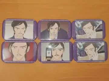 모로후시 타카아키 스퀘어 캔뱃지 6개