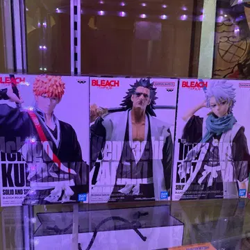 BLEACH 피규어 사<bos>키 쿠로사키 히츠가야 3체 세트