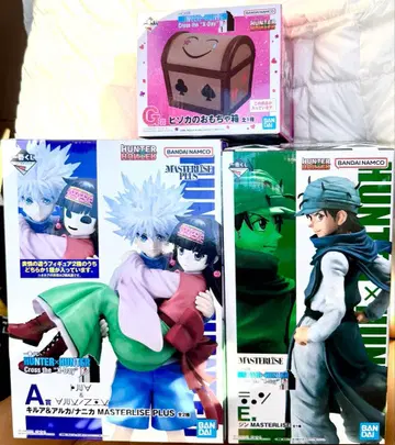 HUNTER x HUNTER 제일복권 A상 E상 G상 피규어 장난감 상자