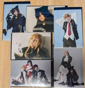 뮤지컬 PandoraHearts 빵뮤 랜덤 브로마이드 6장 세트