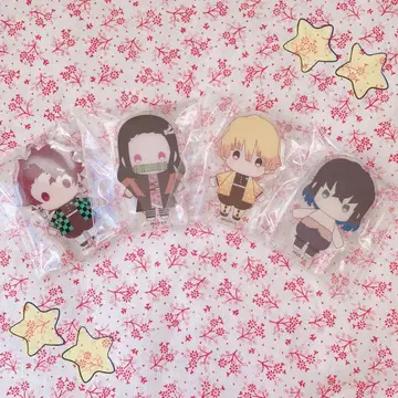 키메츠 식당 유라후와 아크릴 블록