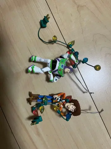 버즈 라이트이어 우디 크리스마스 오너먼트 세트