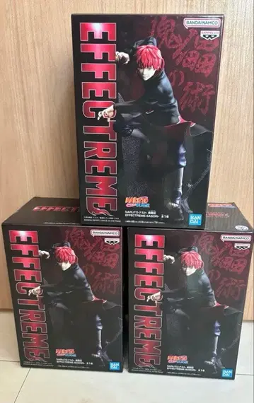 NARUTO 피규어 아카츠키 사소리 3체