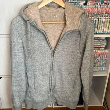 유니클로 지퍼 후드티