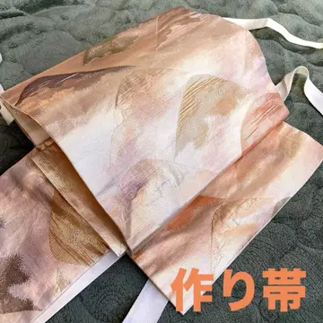 오비 만들기 오비 나고야 오비 부착 오비 골드 오렌지 실버 부드러운