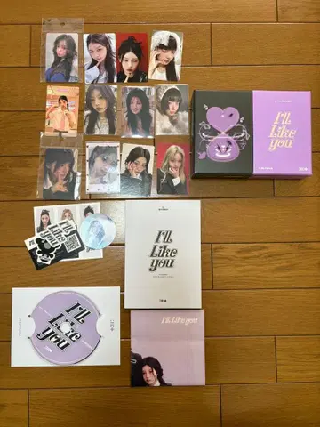 ILLIT I'LL LIKE YOU BETWEEN Ver+트레이딩 카드