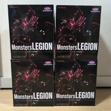 KONAMI Monsters LEGION 오시리스의 천공룡 4개 세트