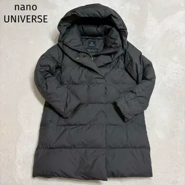 새상품급 나노 유니버스 LIMONTA 리몬타 다운 코트 후드 블랙