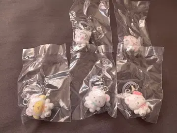 산리오 포근포근 스노우 마커 액세서리 세미 컴프 세트