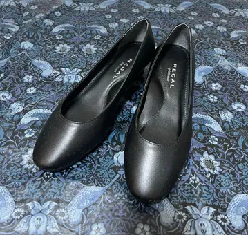 새상품 리갈 플래티넘 천연 가죽 펌프스 22cm