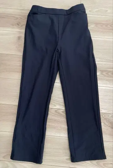 하르메크 네이비 ZU-BON 캐주얼 팬츠 속기모 웜 팬츠