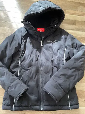 Marie Claire 스포츠 충전솜 아우터 블랙