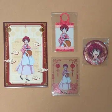 새벽의 연화 요나3 캐러움 카페 캔뱃지 브로마이드 엽서 클리어