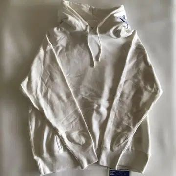 택 포함 새상품 VIBTEX 바이러스 차단 후드티 M 화이트