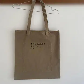 가격 인하! MARGARET HOWELL 브라운 토트백