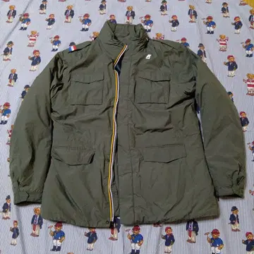 K-WAY 올리브 그린 자켓 XL