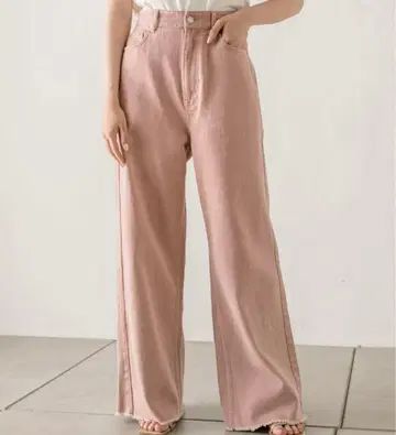 mystic 케미컬 컬러 데님 핑크 사이즈 1