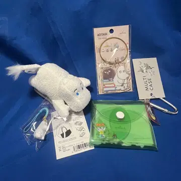 무민 숄더 패드 멀티 케이스 방울 장식 키링 묶음 판매